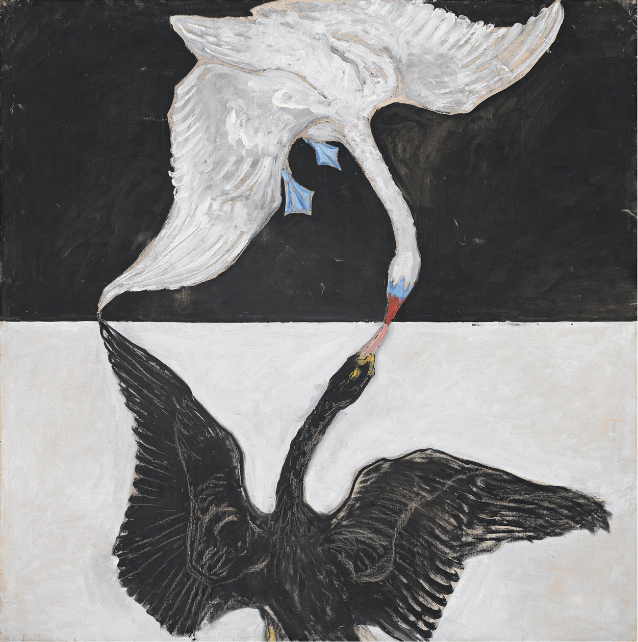 Gruppe IX/SUW, nr. 1, Svanen, nr. 1 av Hilma af Klint