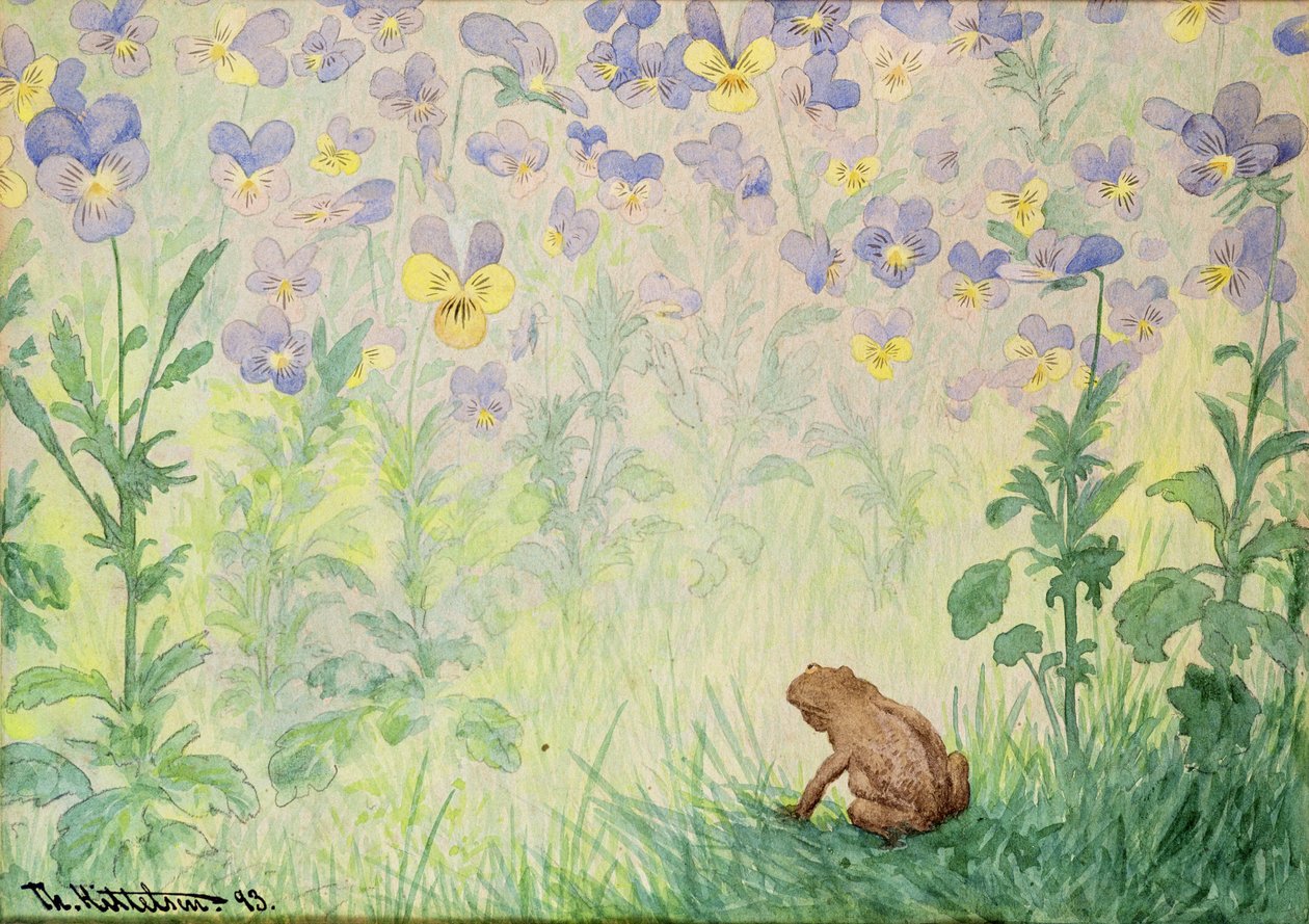 Merkelig av Theodor Kittelsen
