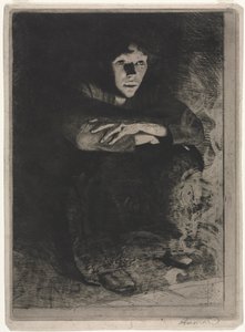I asken, 1887. av Paul Albert Besnard