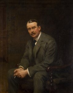 Sir Alfred Herbert (18661957), ca. 1914 (olje på lerret) av Albert Henry Collings