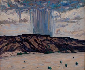Skybrudd ved Black Mesa, New Mexico, 1925.