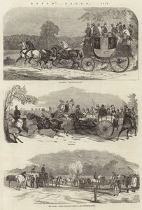 Epsom Races, 1857 av Benjamin Herring