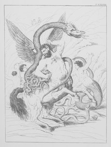 Dantes guddommelige komedie, Inferno (Helvete), plansje XXXVIII (lito)