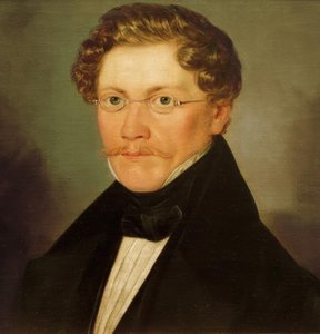 Selvportrett av Carl Spitzweg