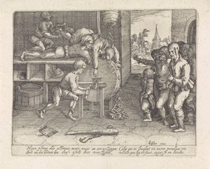 Bedrager straffer nese og øresliping av David Vinckboons (I) (possibly)