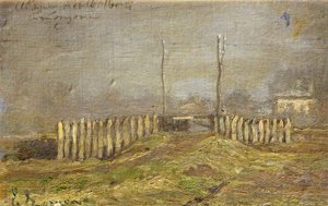 Landsbygd i Lombardia, av Emilio Longoni (1859-1932).
