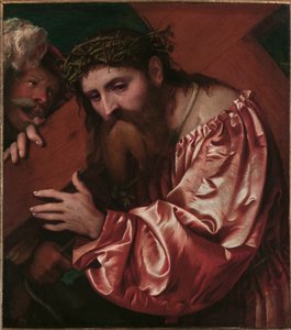 Kristus som bærer korset av Girolamo Romanino