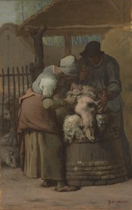 Saueklipperne, 185761. av Jean Francois Millet