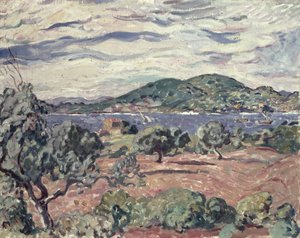 Bay of Antheor, ca. 1906-07 (olje på lerret)
