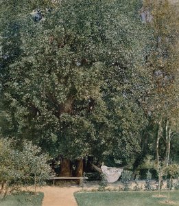 Fra spa-parken i Tepliz av Rudolf von Alt