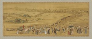 Rokoku B grunn av Utagawa Toyoharu