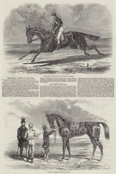 Vinnende veddeløpshester av Benjamin Herring