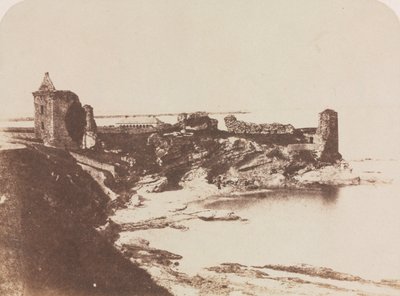 St. Andrews Castle, fra sørøst av David Octavius Hill