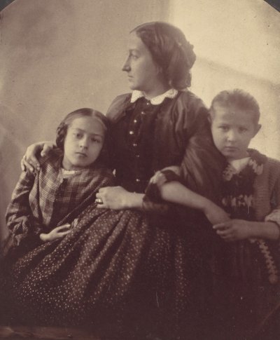Hermine, Marie og Marie Antoine., 1850-60-tallet. av Franz Antoine