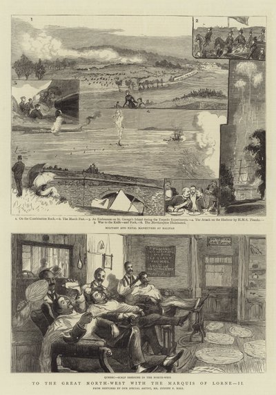 Til det store nordvest med markisen av Lorne, II av Sydney Prior Hall