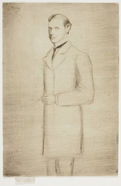 Portrett av Walter Dowdeswell, Esq. av Theodore Roussel