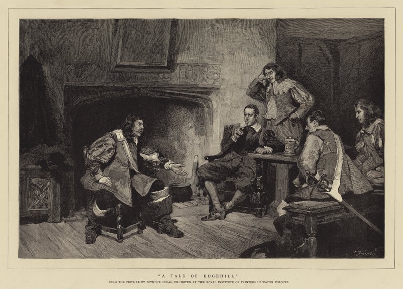 En fortelling om Edgehill av John Seymour Lucas