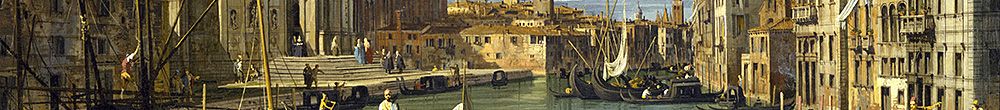 Inngangen til Canal Grande, Venezia (Giovanni Antonio Canal)